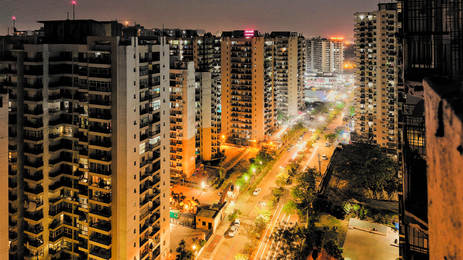 New Delhi at Night