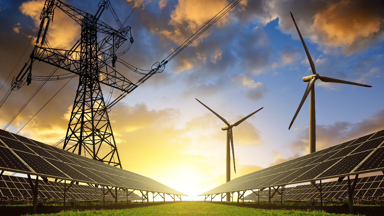 Renewable energy sources and transmission lines