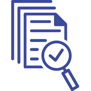 portfolio risk analysis icon